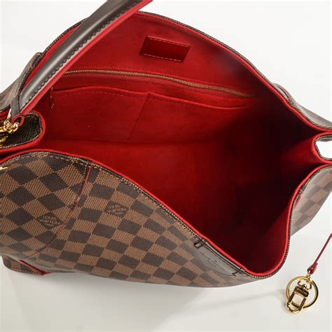 louis vuitton caissa hobo damier|LOUIS VUITTON Damier Ebene Caissa Hobo Cherry.